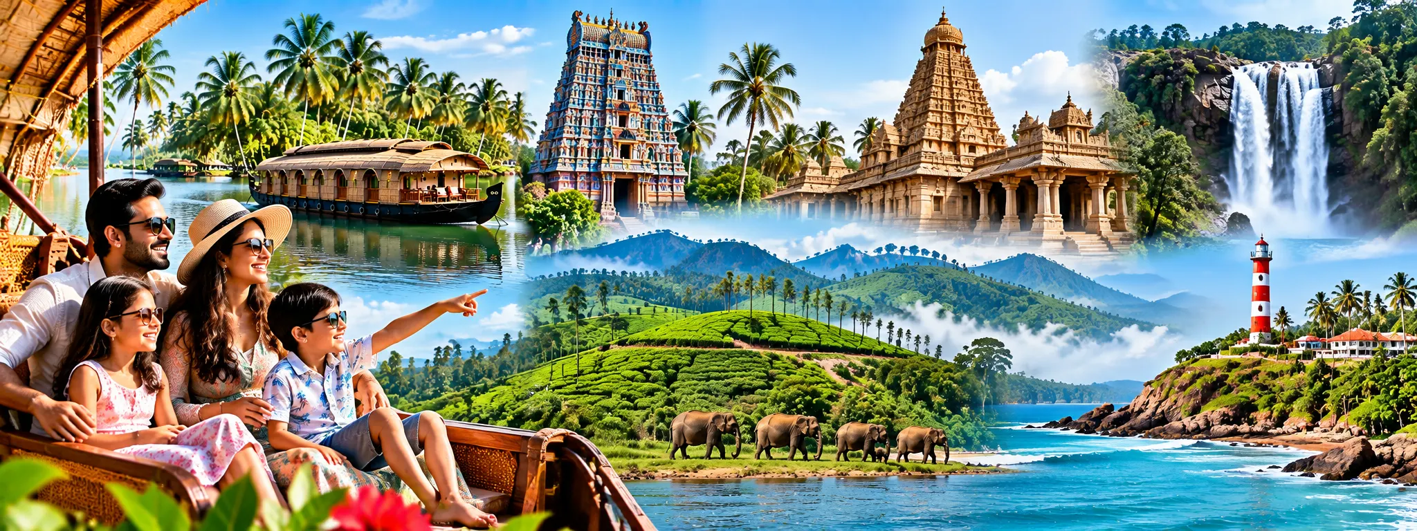 
                                    Family Tour To South India – 7 Nights And 08 Days                                    tour package
                                